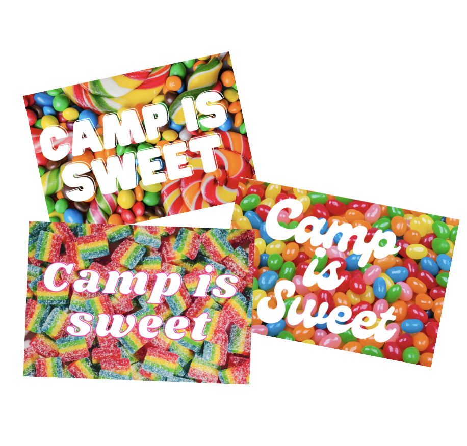 CAMP IS SWEET POSTCARD BUNDLE