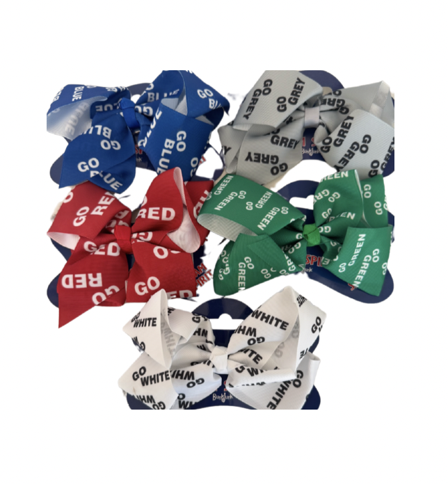 Color War Hair Bow