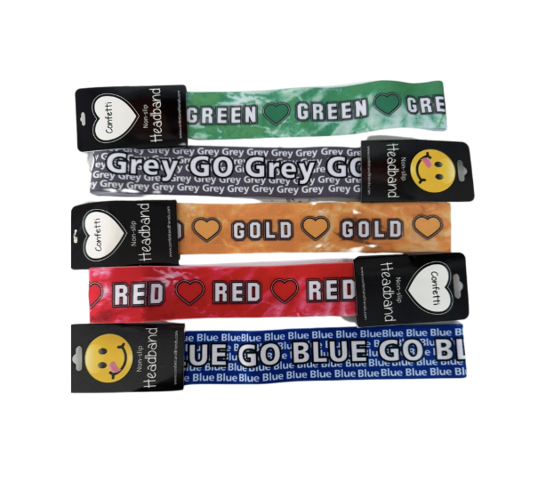 Color War Thin Headbands