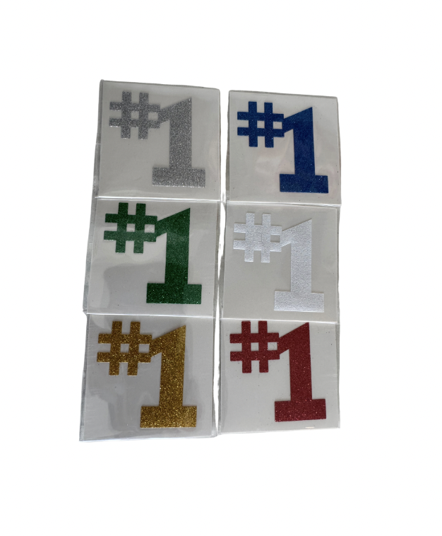 Color War #1 Face Sticker