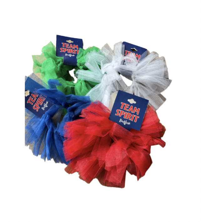 Color War Tutu Scrunchies