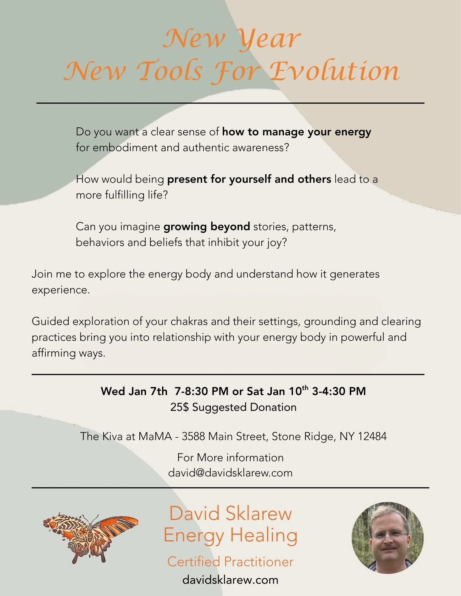 New Year - New Tools For Evolution