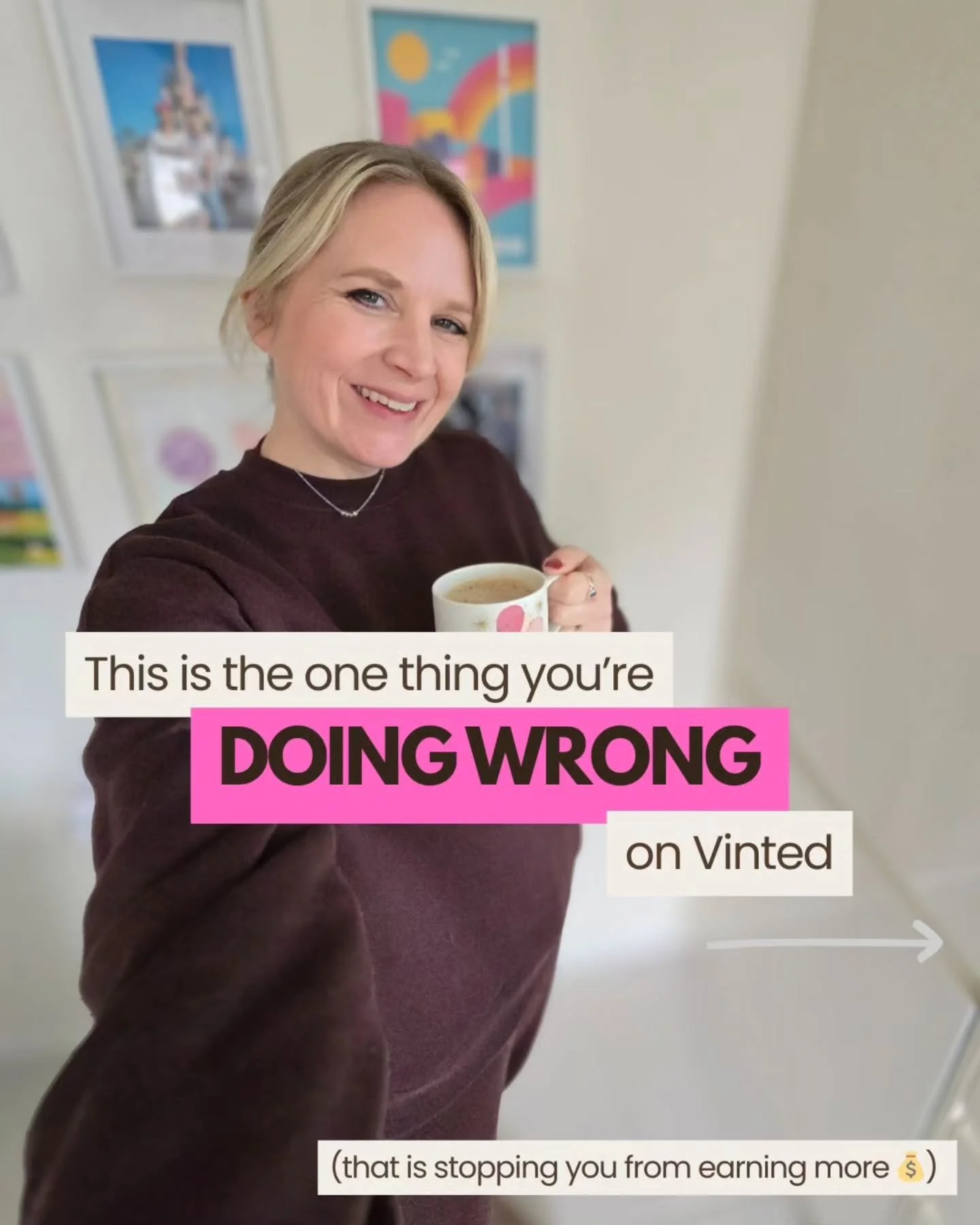 When the back of your cupboard is your worst enemy! 

This trick is simple,  but works and its SO satisfying when see that bag of stuff is GONE (esp if you've been falling over it for weeks 😬) and the money is in your account instead ✨️✔️👌🏻

So ta