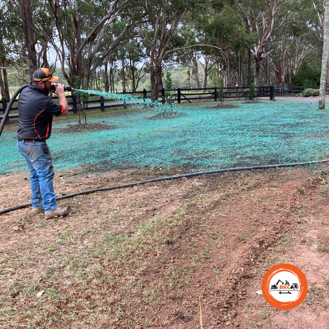 using the Hydroseeding hunter valley for erosion control