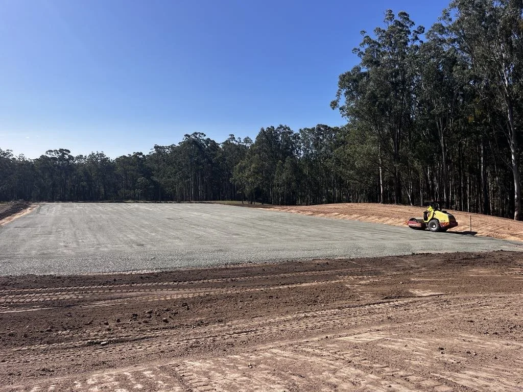 camp draft arena site prep and level 