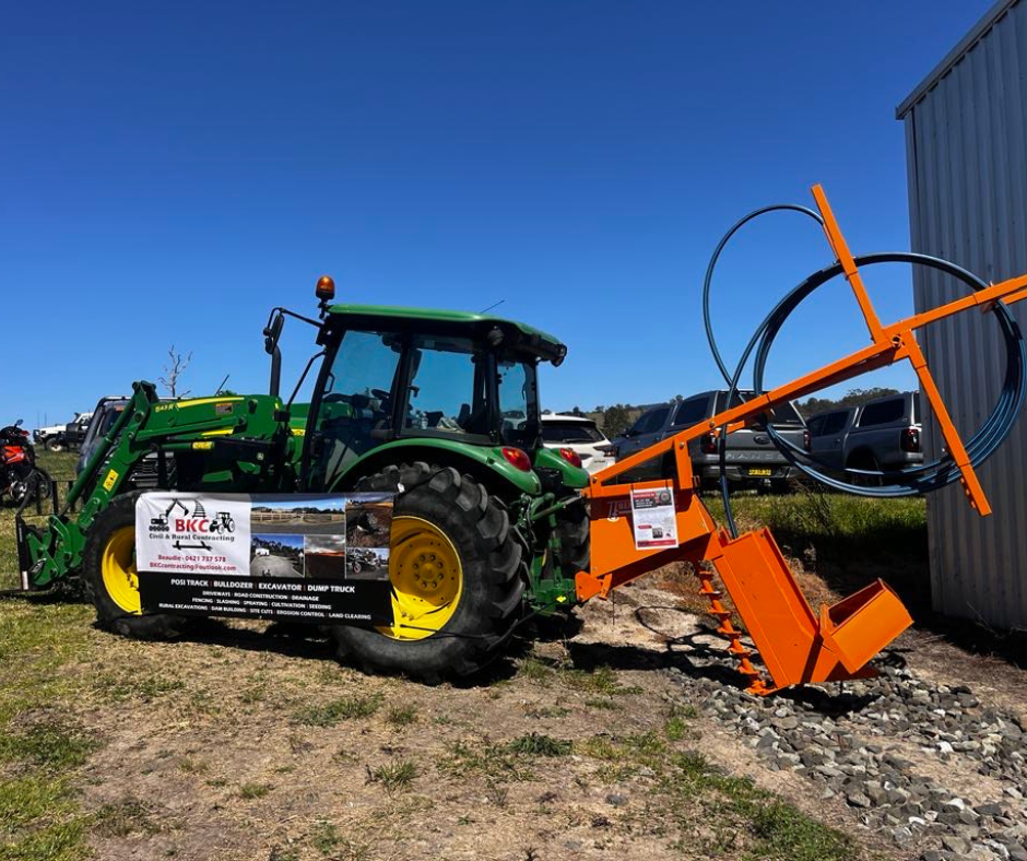 Trenching Trench Digging Pipe Laying Trench Master Hunter valley nsw