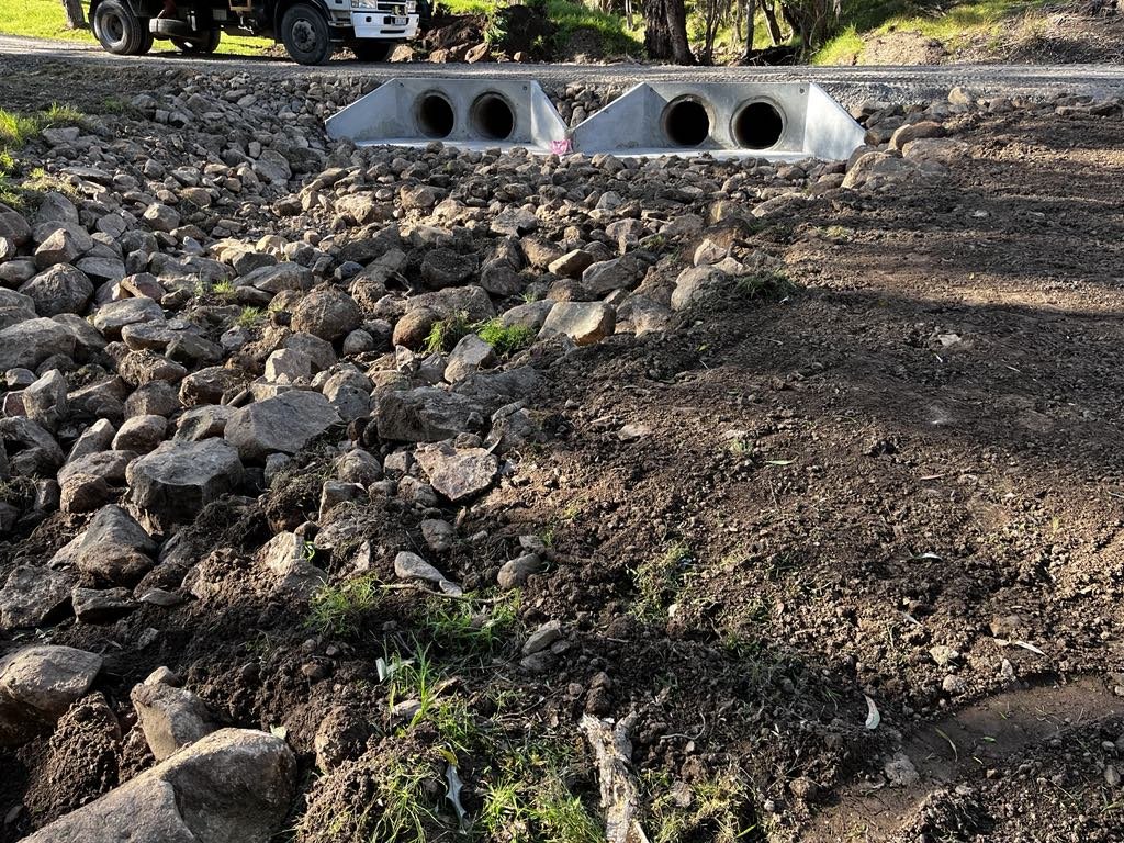 Drainage solutions Access road hunter nsw