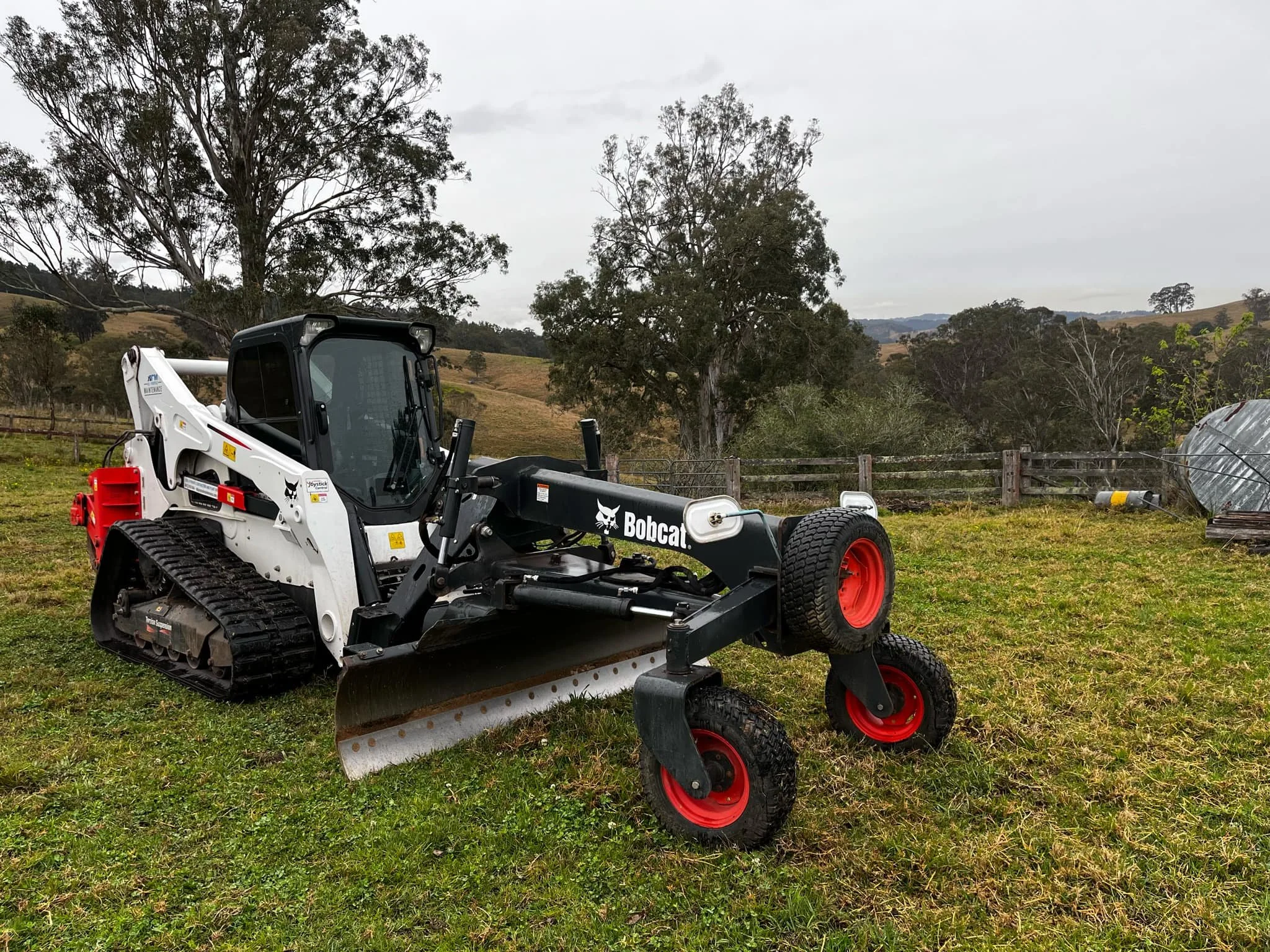 BKC Contracting working on a site preparation project