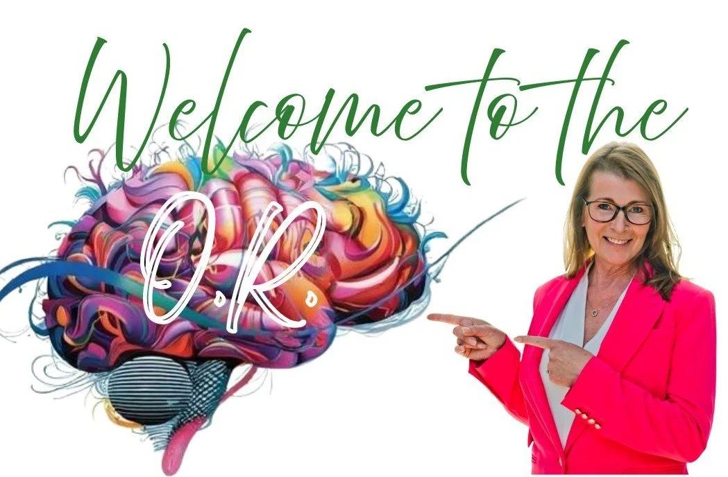 The author, Kim Tryon, introducing Welcome to the O.R. blog series about shifting perspective.