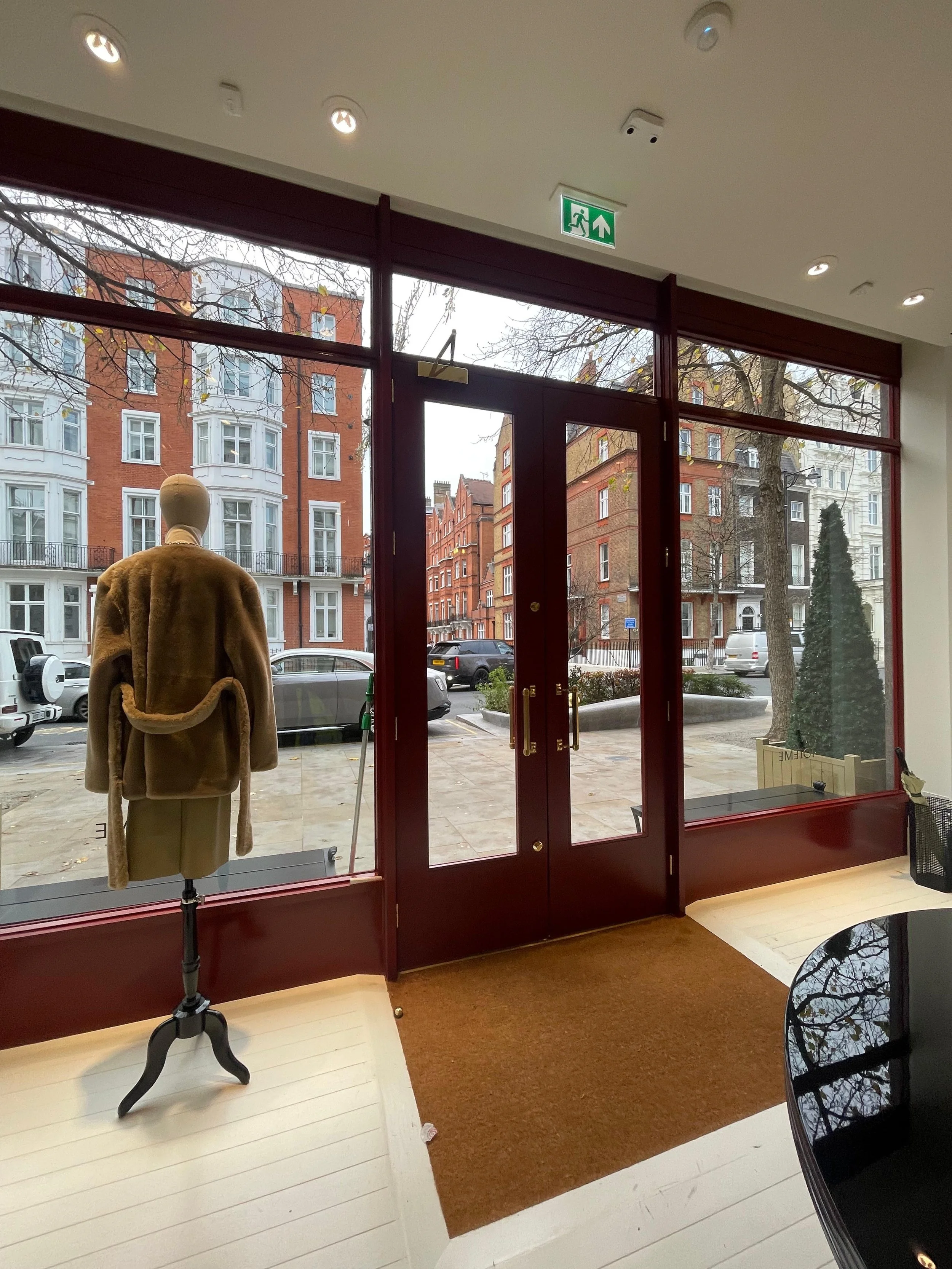 Toteme Sloane Store Front of Store from Inside.JPG