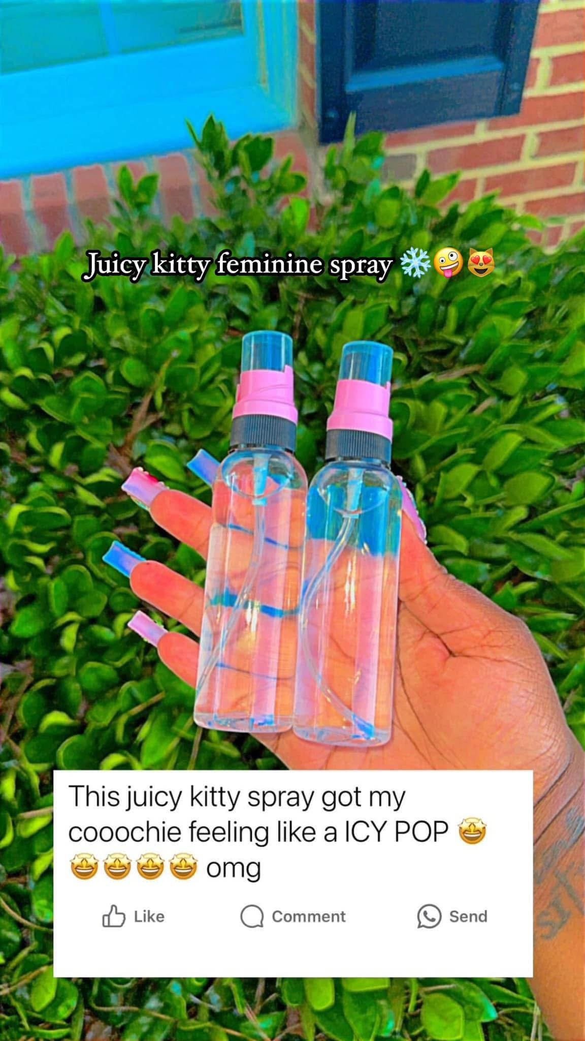 Juicy kitty feminine spray
