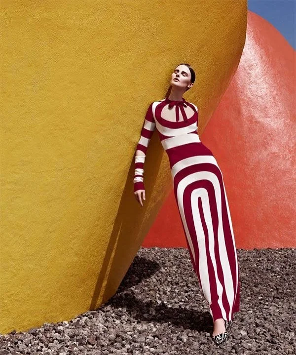 Model Vasilisa Pavlova for Harper&rsquo;s Bazaar Latin America. Photographed by Gregory Allen with fashion direction by Pamela Ocampo. She wears Marc Jacobs, Fendi and Balenciaga in Naucalpan, Mexico. Styling by Nick Nelson