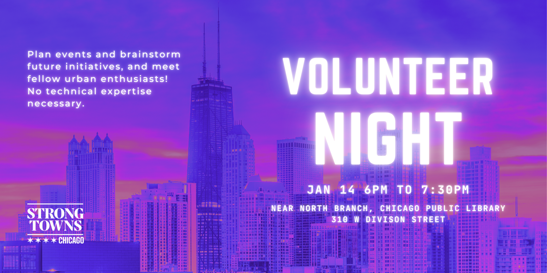 January Volunteer Night 🤝