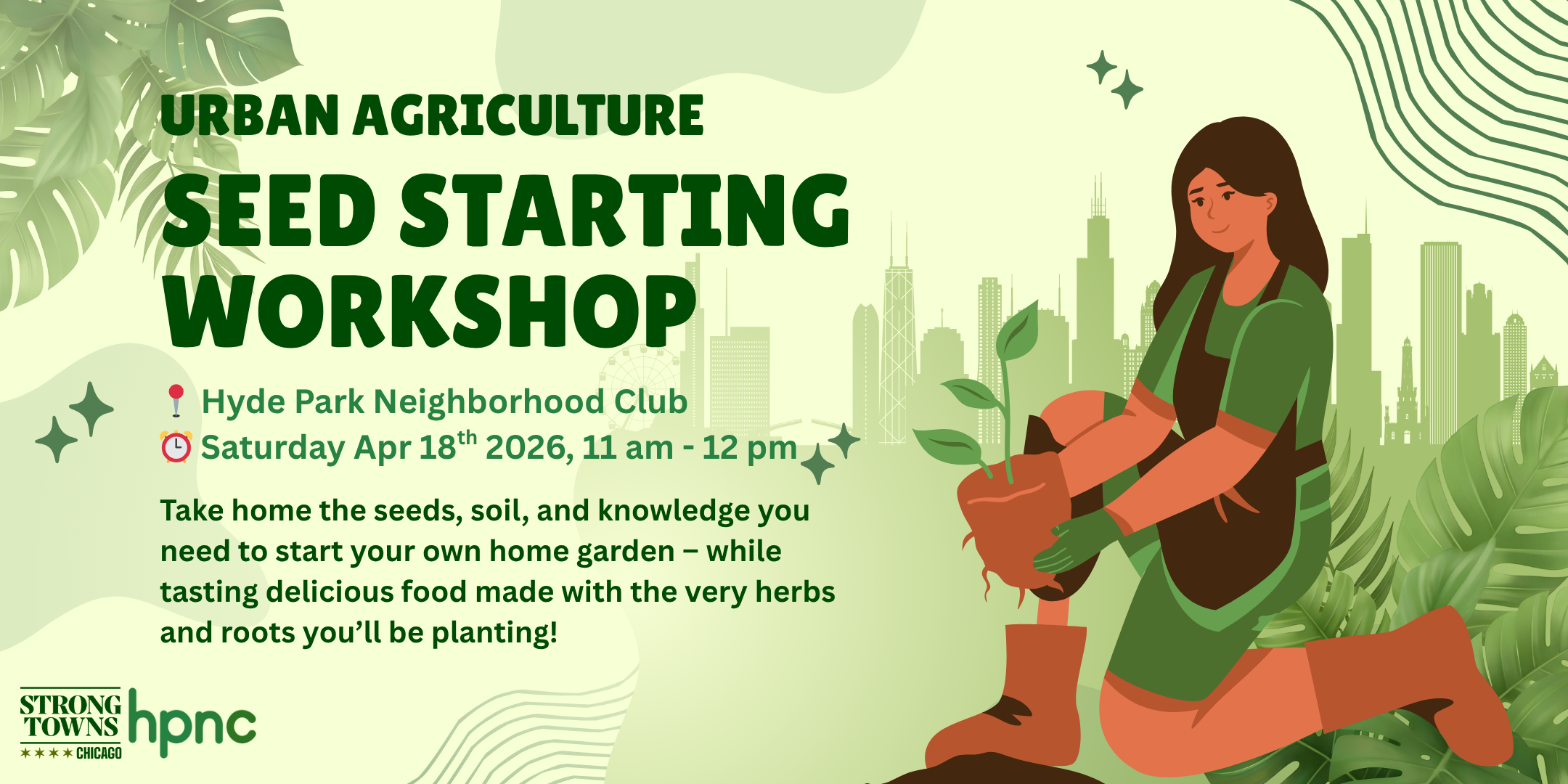Urban Agriculture Seed Starting Workshop