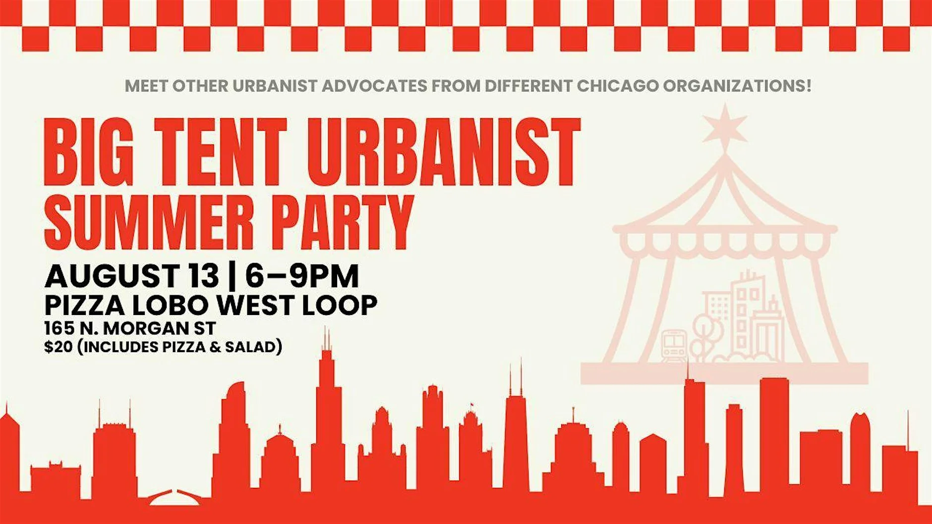 Big Tent Urbanist Network Summer Party
