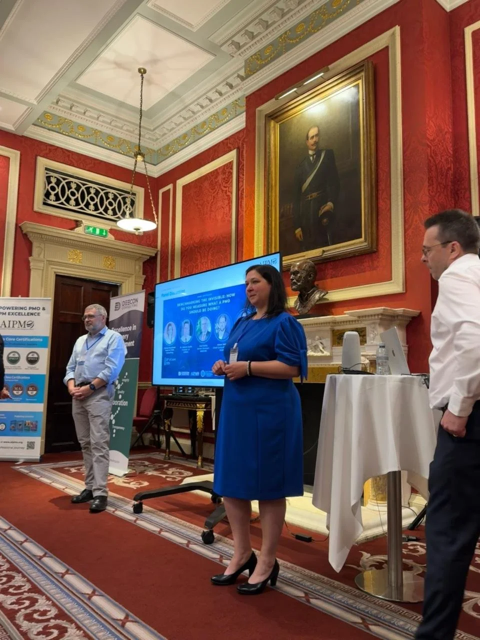I joined the Association of Project Management Officials and Deecon as a panelist for the PMO and Megaprojects Masterclass on 25 June 2025 in London at the Royal Automobile Club.