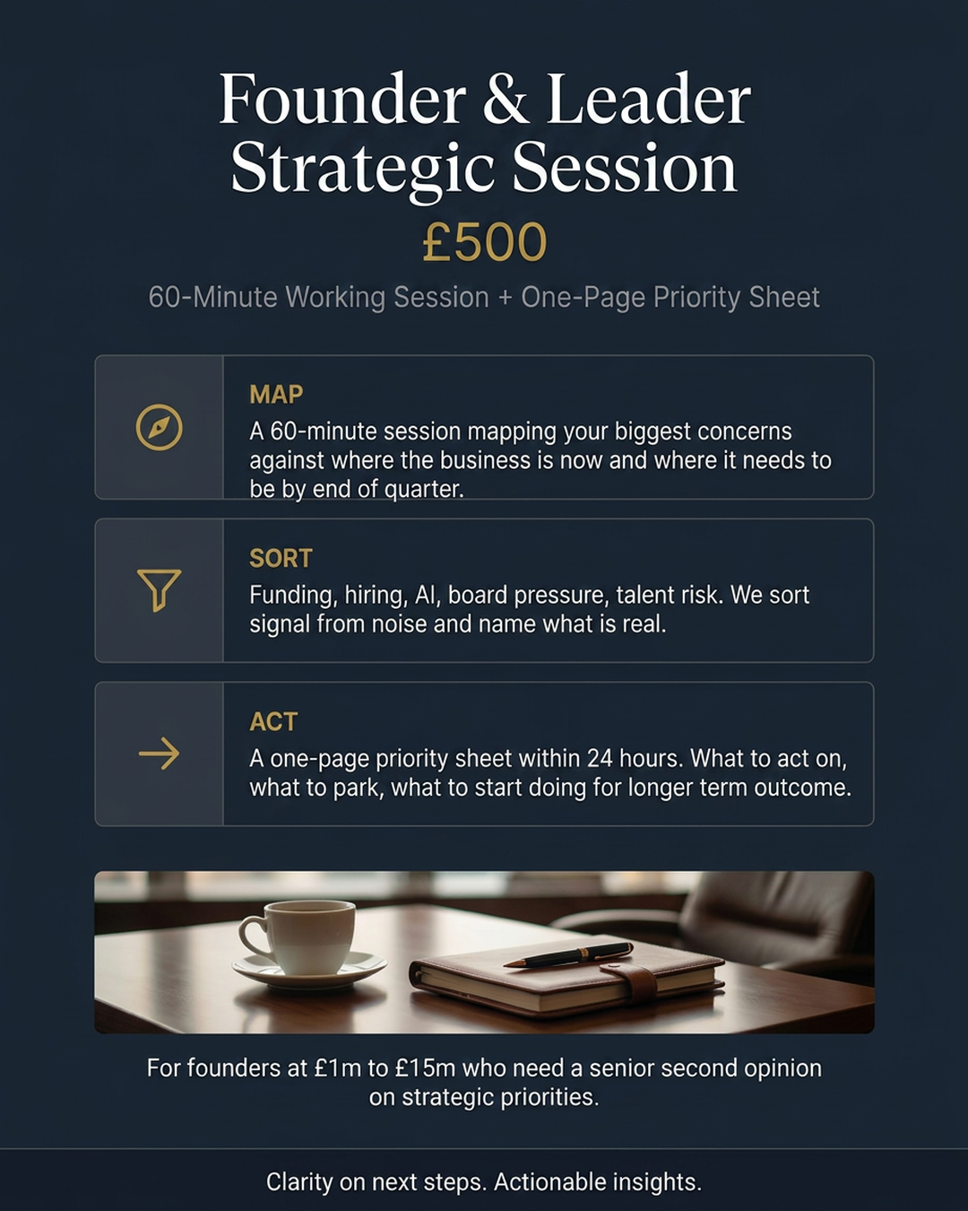 Founder & Leader Strategic Session