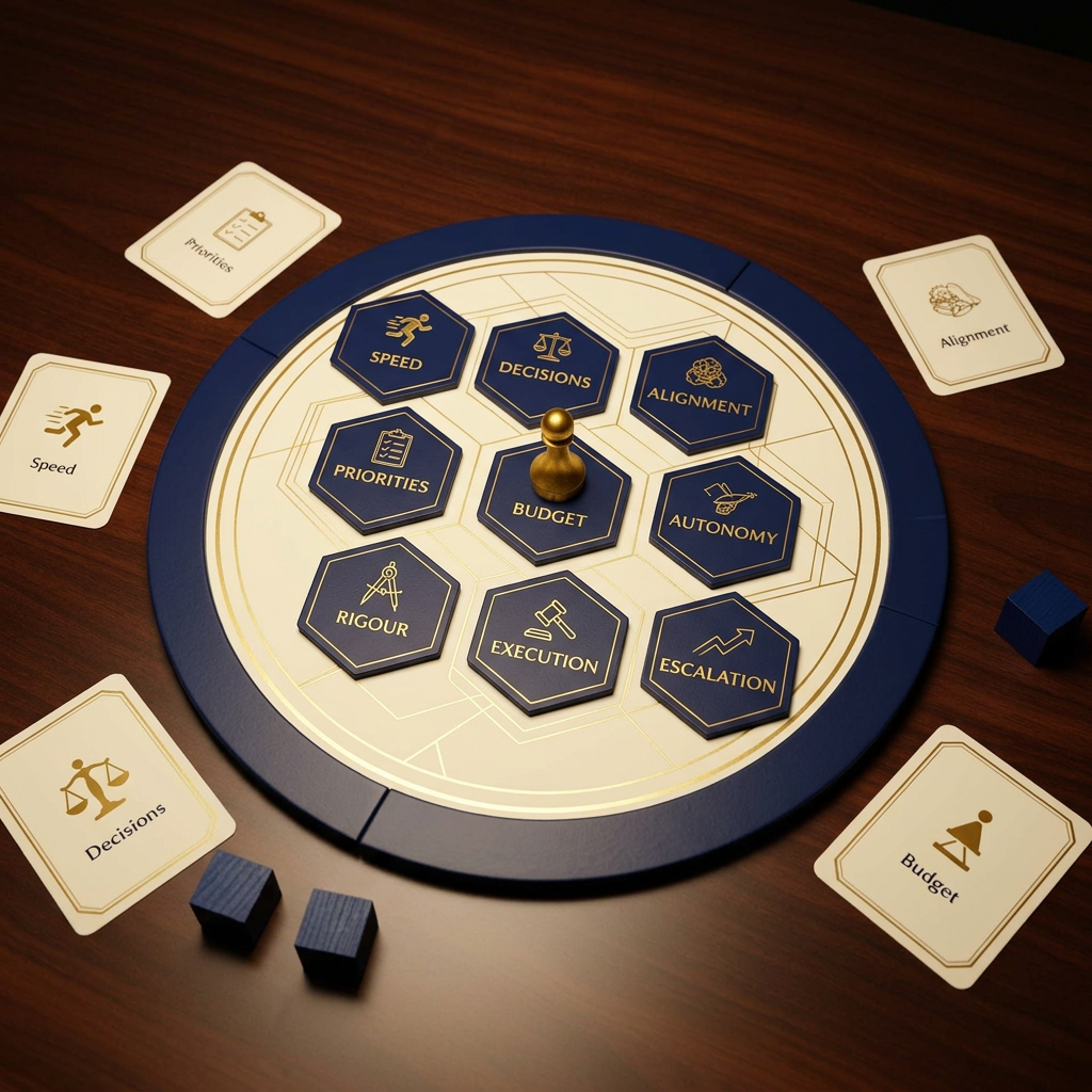 Becoming Chosen: Leadership Alignment at Speed in the AI Age: The Board Game