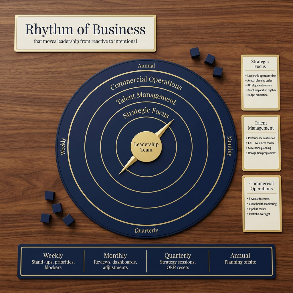 Rhtyhm of Business cadence design
