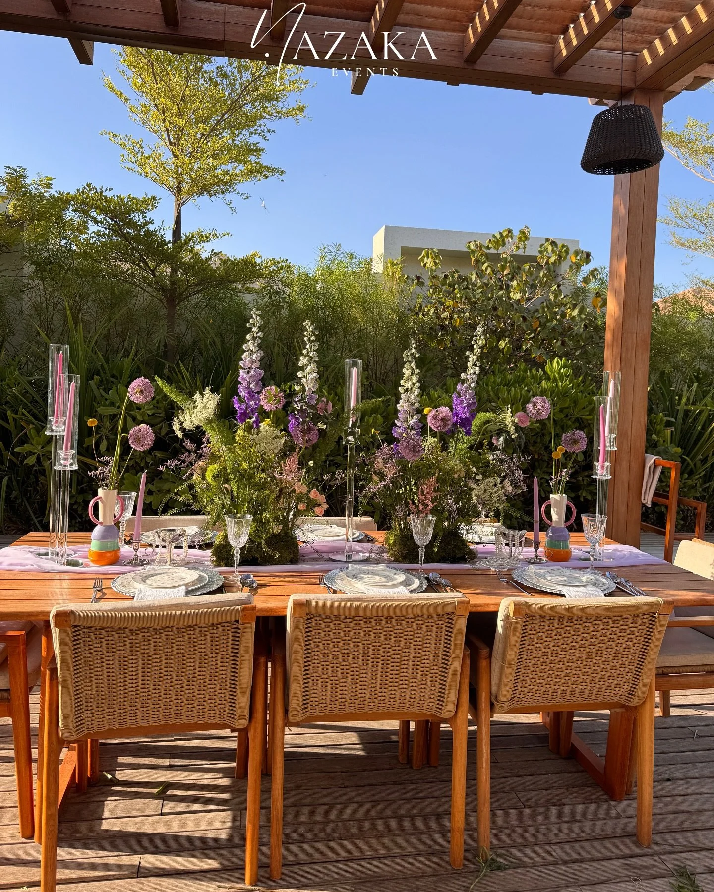 Bridal shower magic in a dreamy garden setup!