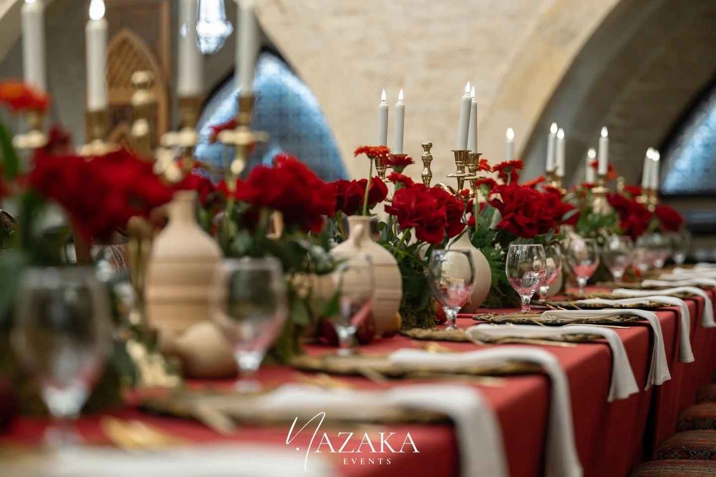 A river of roses flowing through candlelit gold ✨
#ليلة_مريم