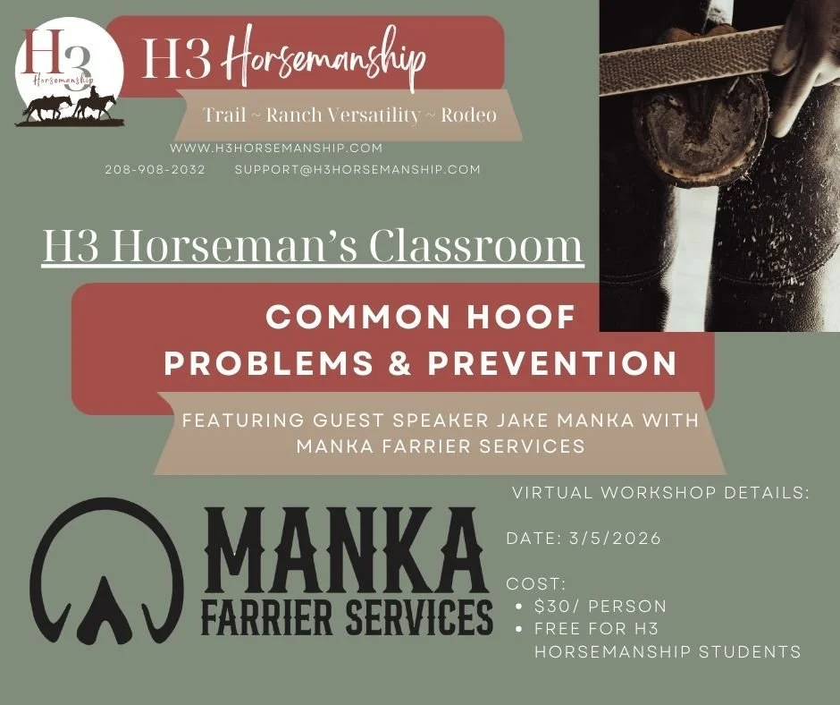 H3 Horseman's Classroom: Common Hoof Problems & Prevention