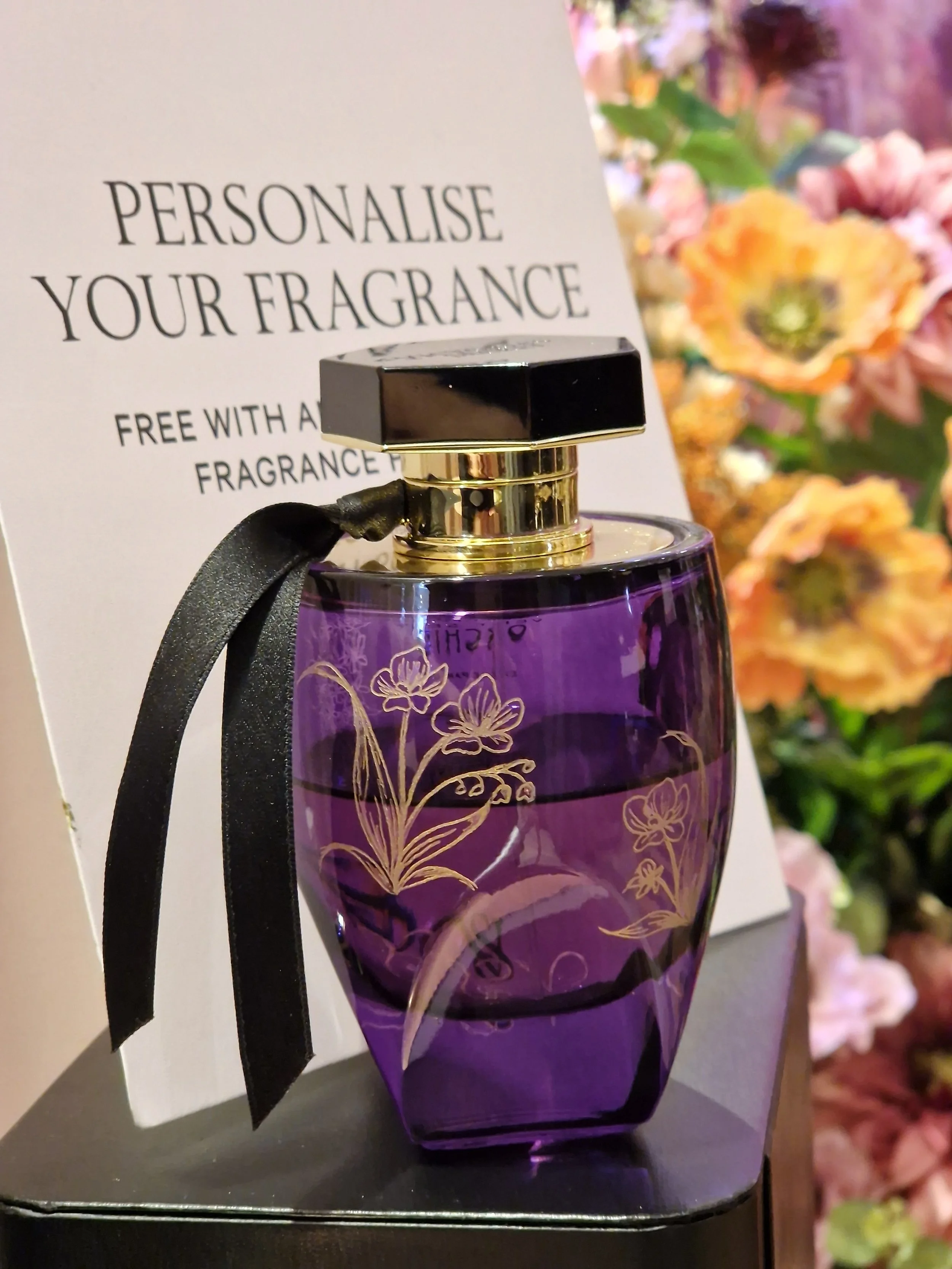 Perfume engraving for Victoria's Secret Oxford Street in London