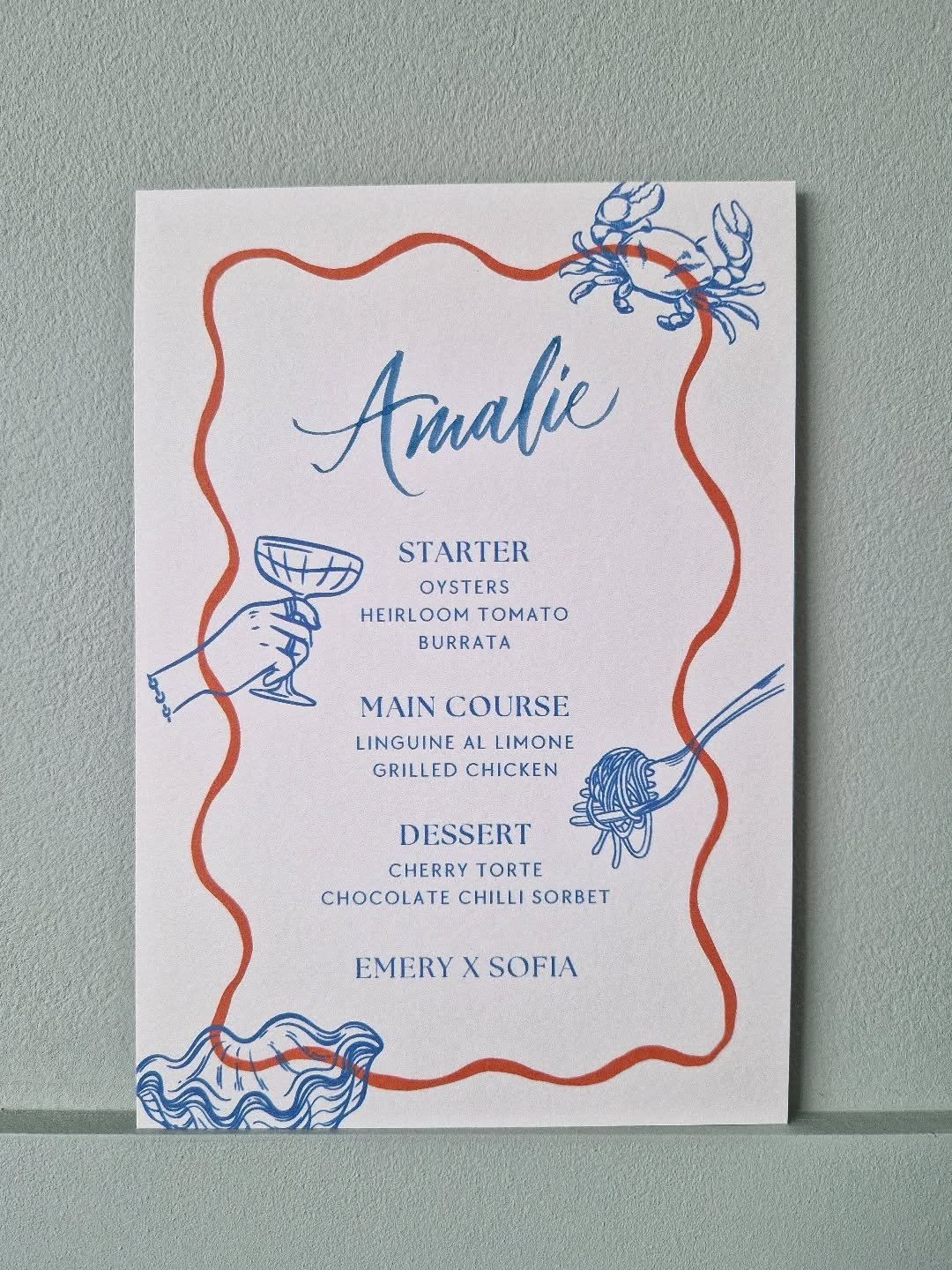 It's giving sunshine and al fresco dining ☀️🌿 Watercolour brush calligraphy for these cute menus!

#calligraphy #brushlettering #moderncalligraphy #eventstyling #weddingstationery
