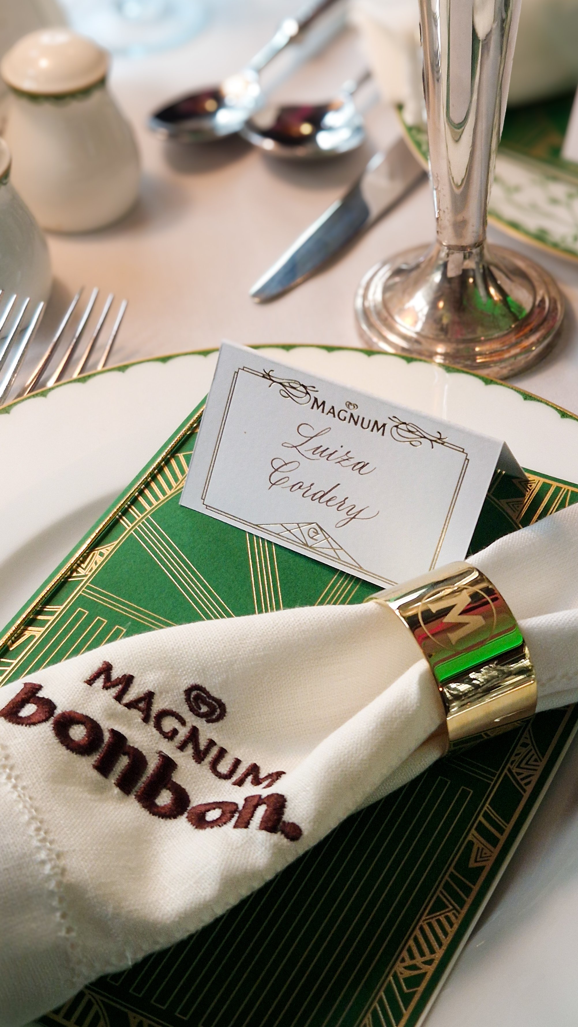 Calligraphy for Magnum Ice Cream X Wicked