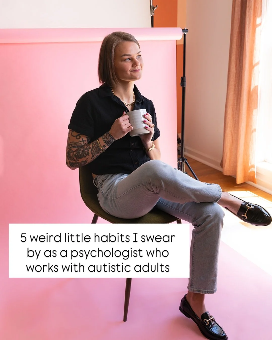 Lately I&rsquo;ve been leaning hard into the small things that actually help me feel like a human again 

Right now, that looks like: ☕️ limiting caffeine (turns out anxiety doesn&rsquo;t need a boost) 🚶🏼&zwj;♀️ leaving my house regularly, even whe