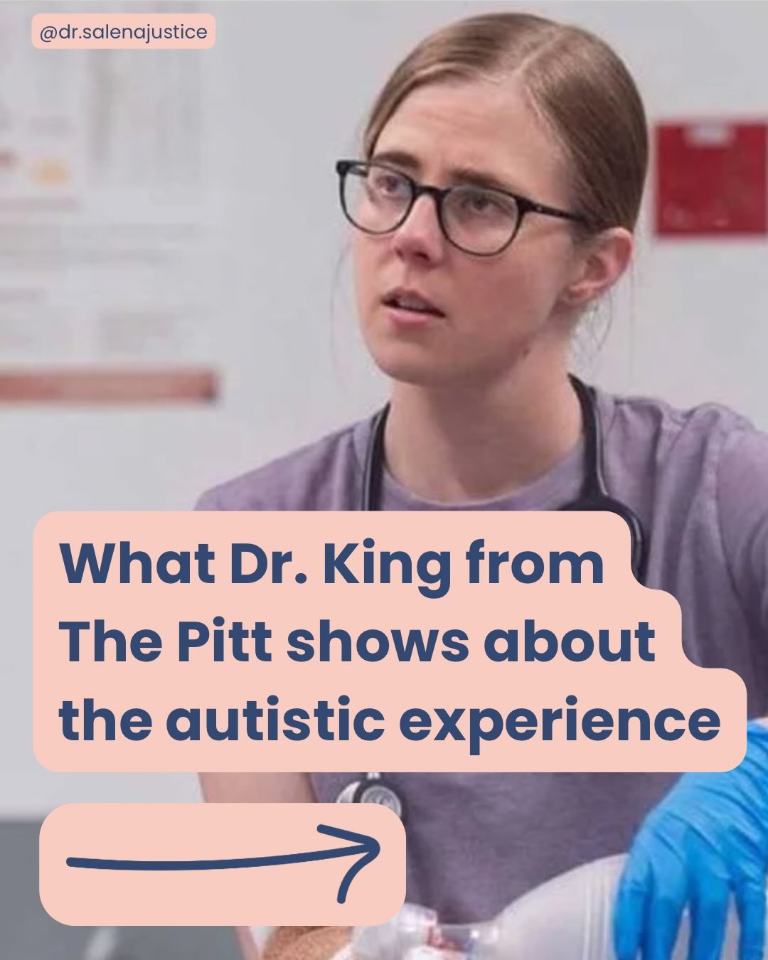 Mel from The Pitt is not labeled autistic, but many viewers recognize autistic experiences in how she moves through the world 👀

This is called autistic coding, when a character reflects autistic traits without the show explicitly naming it.

Moment