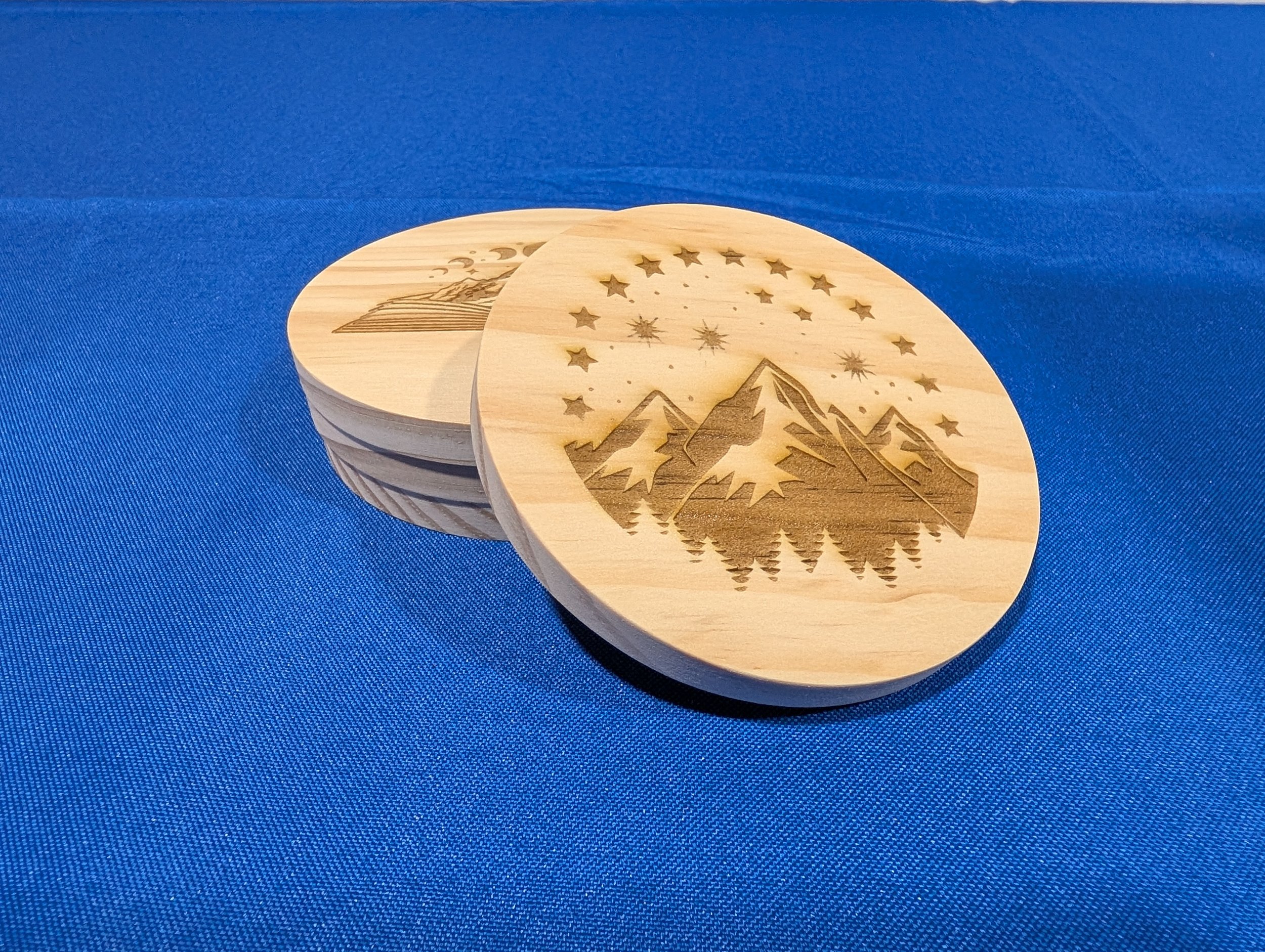ACOTAR Mountain and Stars Coasters (Set of 4)