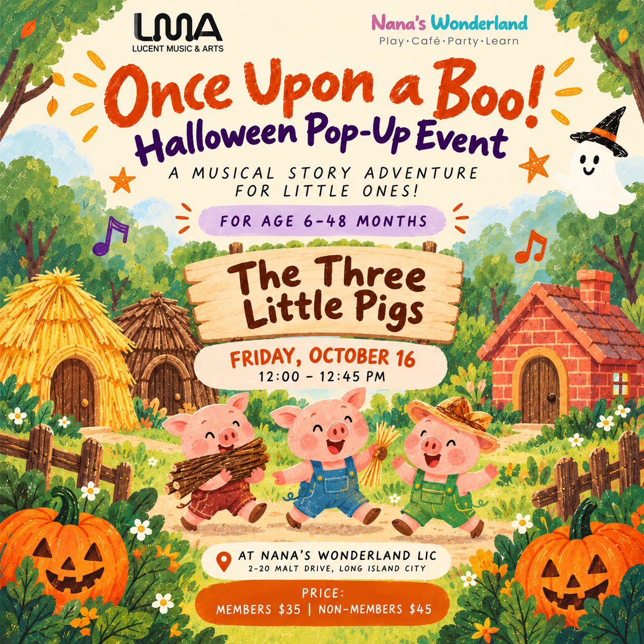 Halloween Pop-Up Event: Once Upon a Boo!
