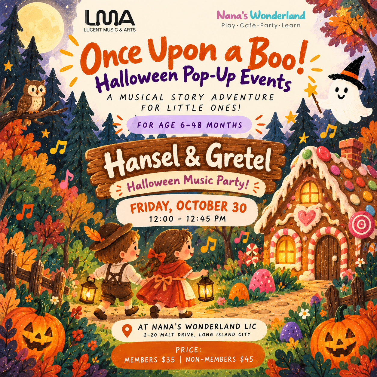 Halloween Pop-Up Event: Once Upon a Boo!