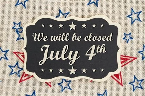 4th of July Observed (Ethos Closed)