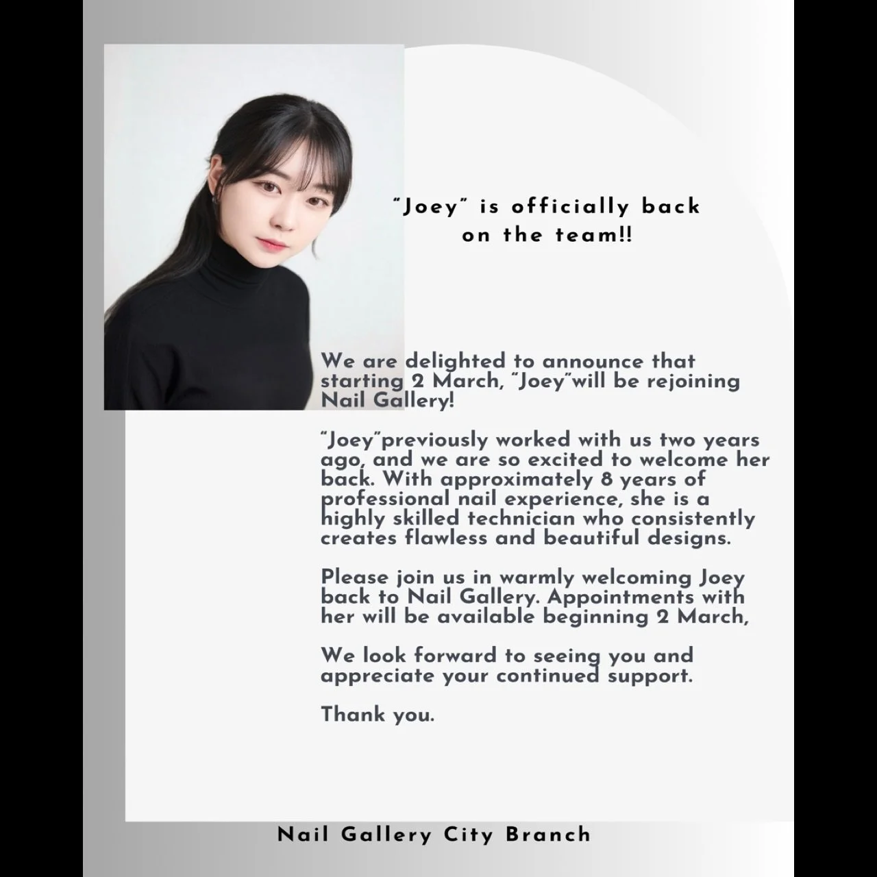 she&rsquo;s came back &ldquo;Joey&ldquo; 👏🏻👏🏻🥰
Kindly make your booking online, please.🙏🏻🫶
.
.
.
#nailgallery #nailgallerysydney #eastwoodnails #eastwoodbeauty #sydneynailsalon