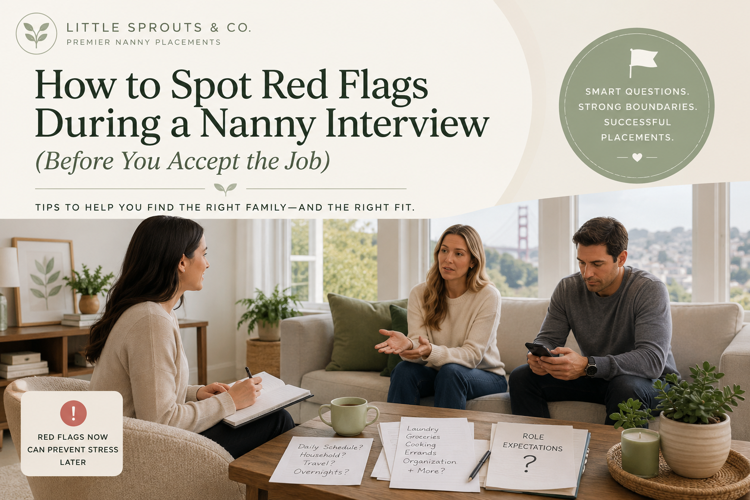 How to Spot Red Flags During a Nanny Interview
