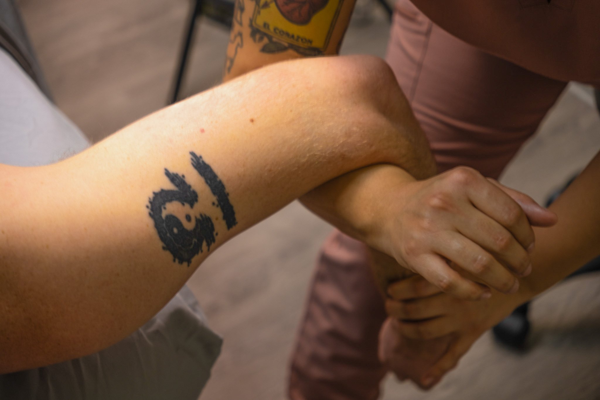 One of a series of images taken to drive new appointment booking at Rose Gold Wellness