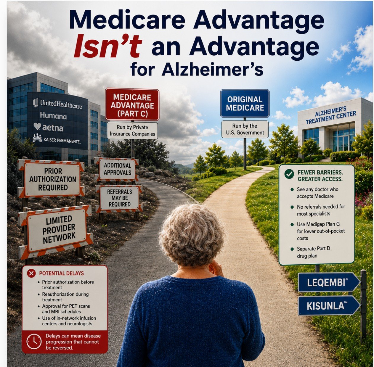 Medicare Advantage Isn't Always an Advantage for Alzheimer's