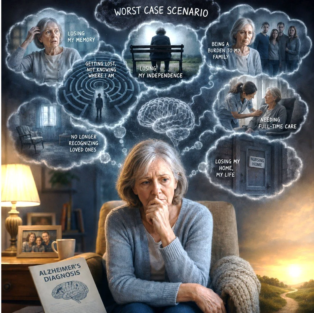 Why Your Mind Goes to the Worst Case After an Alzheimer's Diagnosis