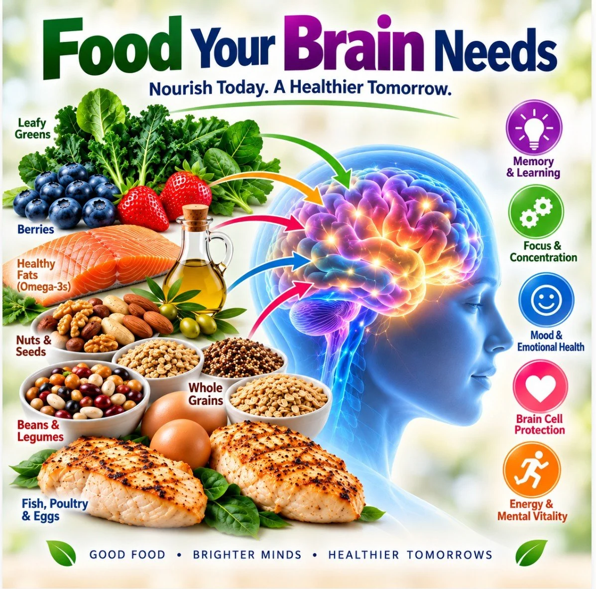 The Food-Brain Connection: What Your Brain Does with What You Eat 