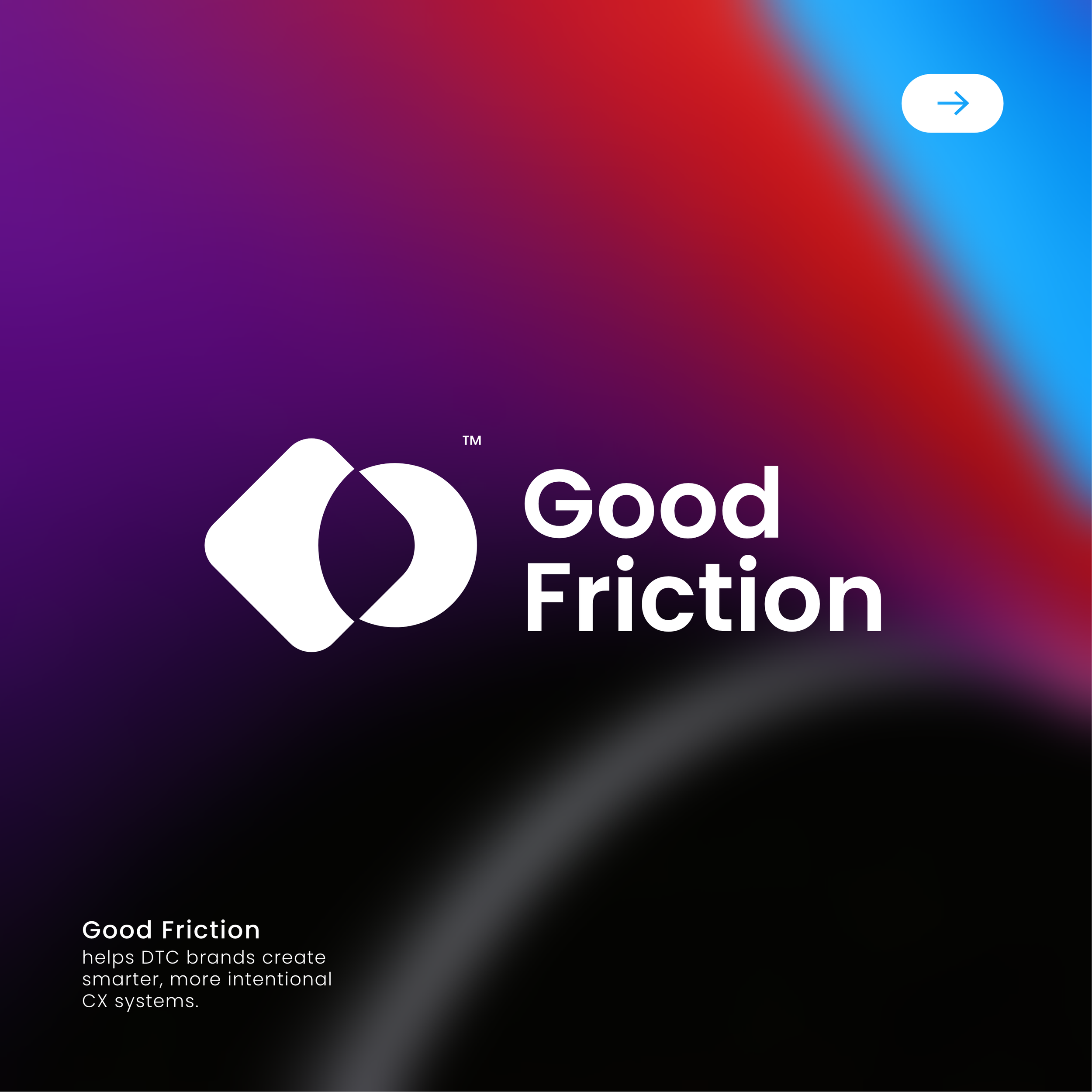 Good Friction Logo & Brand Identity