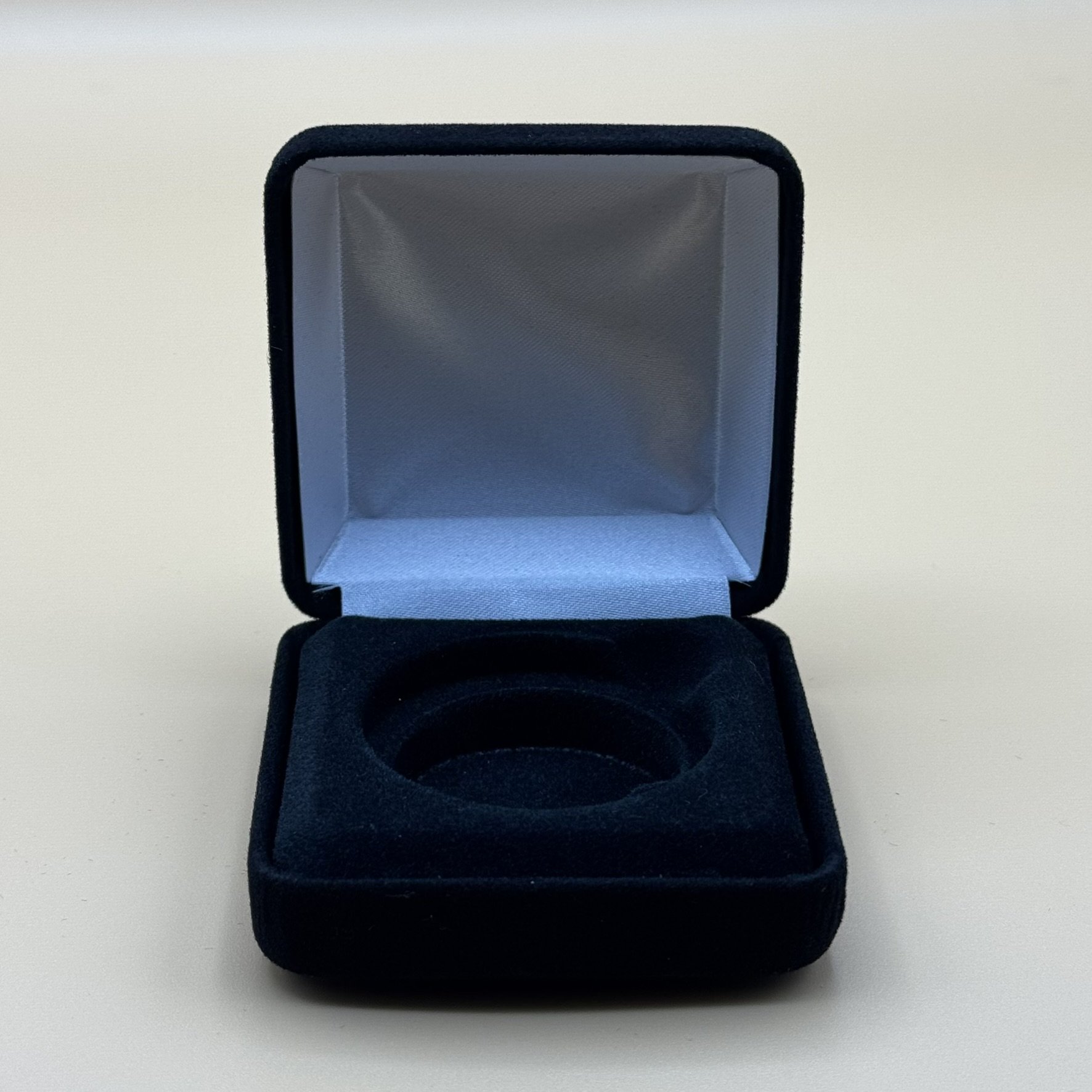 Velour Single Coin Case