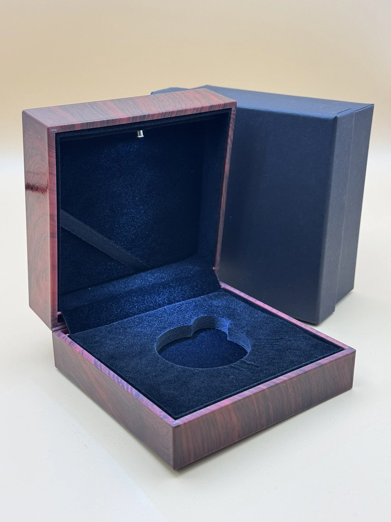Illuminated Wooden Coin Case