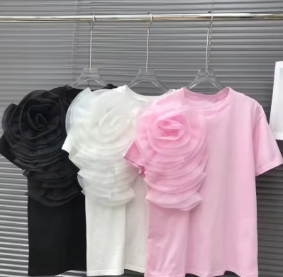 Black White and Pink T-Shirt.png