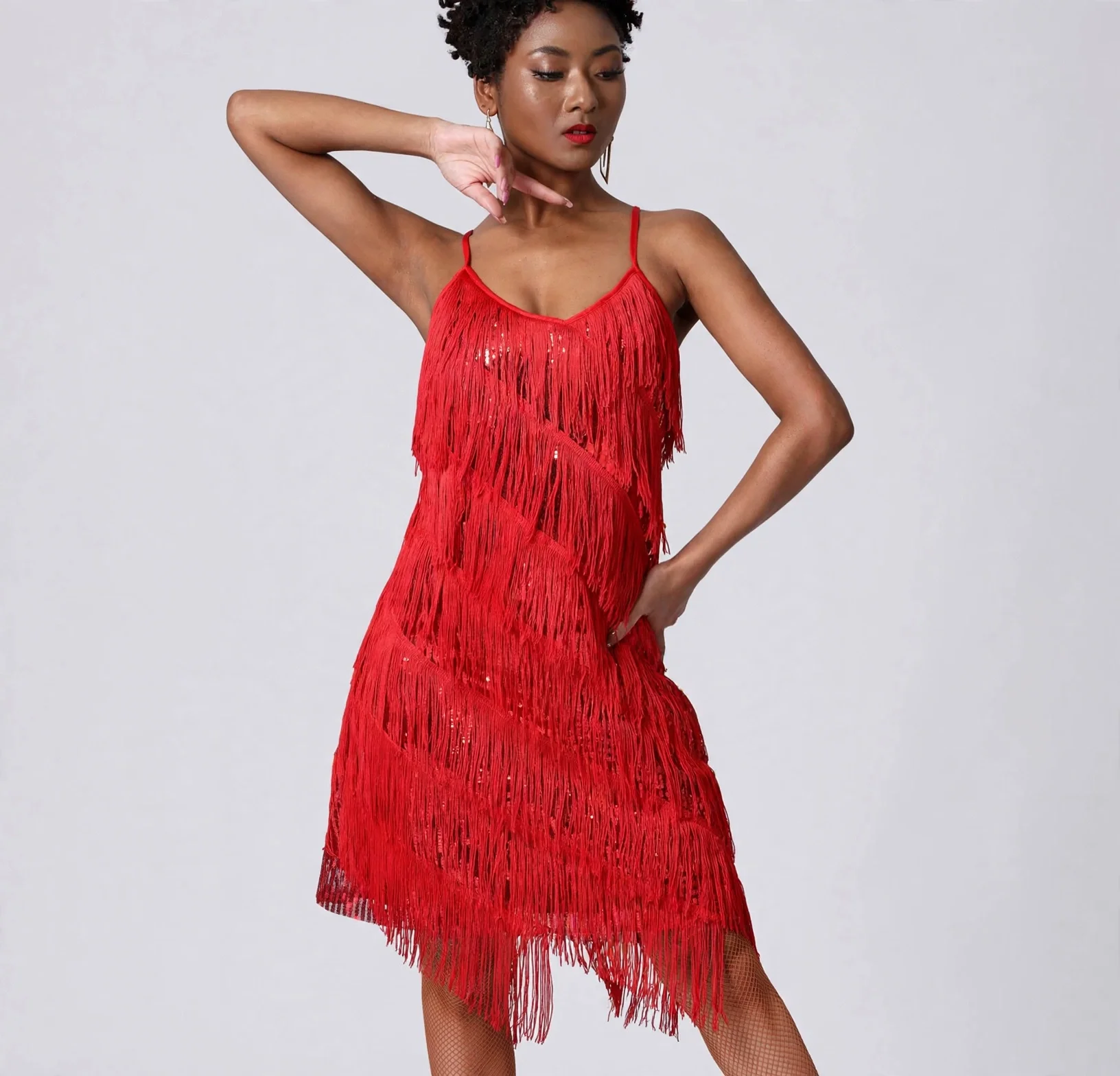 Women's Vintage Great Gatsby Party Sequin Dress