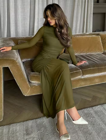 Army Green Dress.png