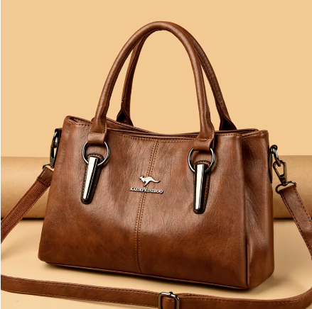 High Quality Genuine Cow Leather Ladies Tote Handbag