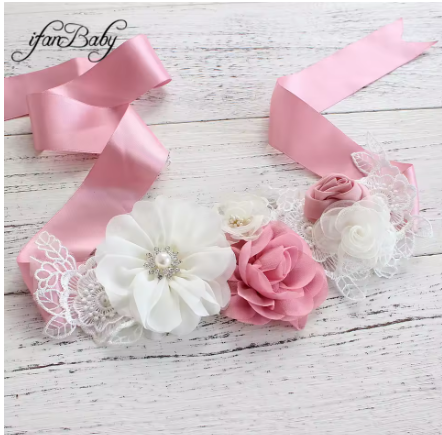 Women's Fashion Satin Flower Belt For Any Occassion