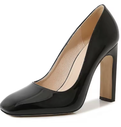 Women's Patent Leather Office or Party High Heel Pumps